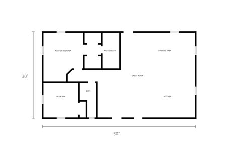 30x50 metal house plans|30x50 shop with living quarters.